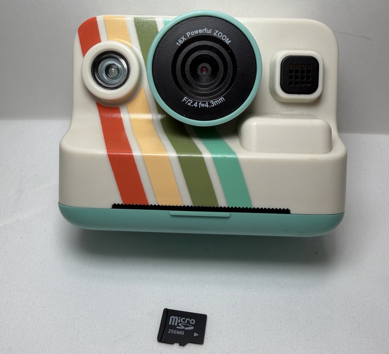 XO Poppy Insta Print Digital Camera w/ 256MB Micro SD Card