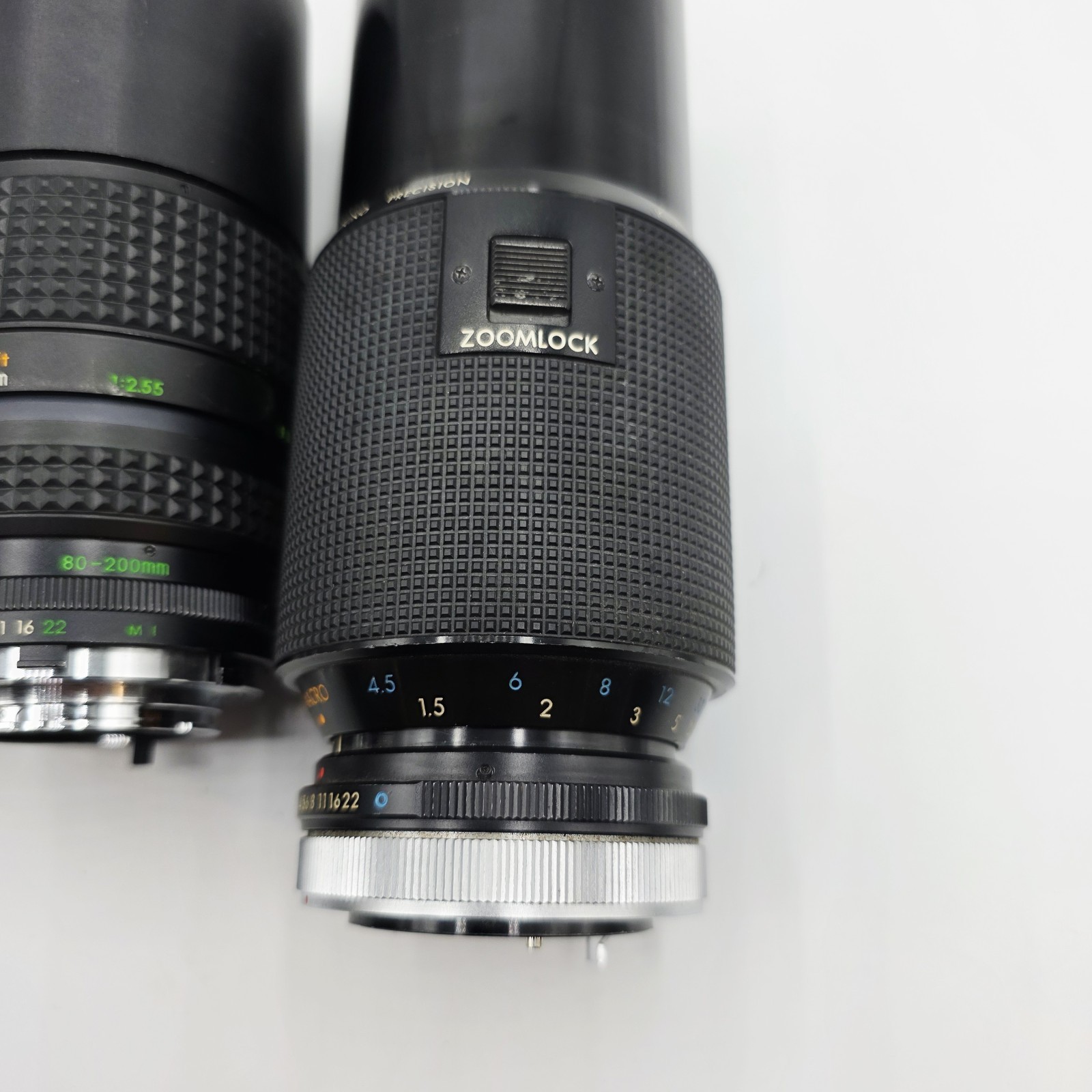 Lot of 6 Assorted Mount Focal Zoom/Telephoto Camera Lenses Bunch Kiron P/R Mc