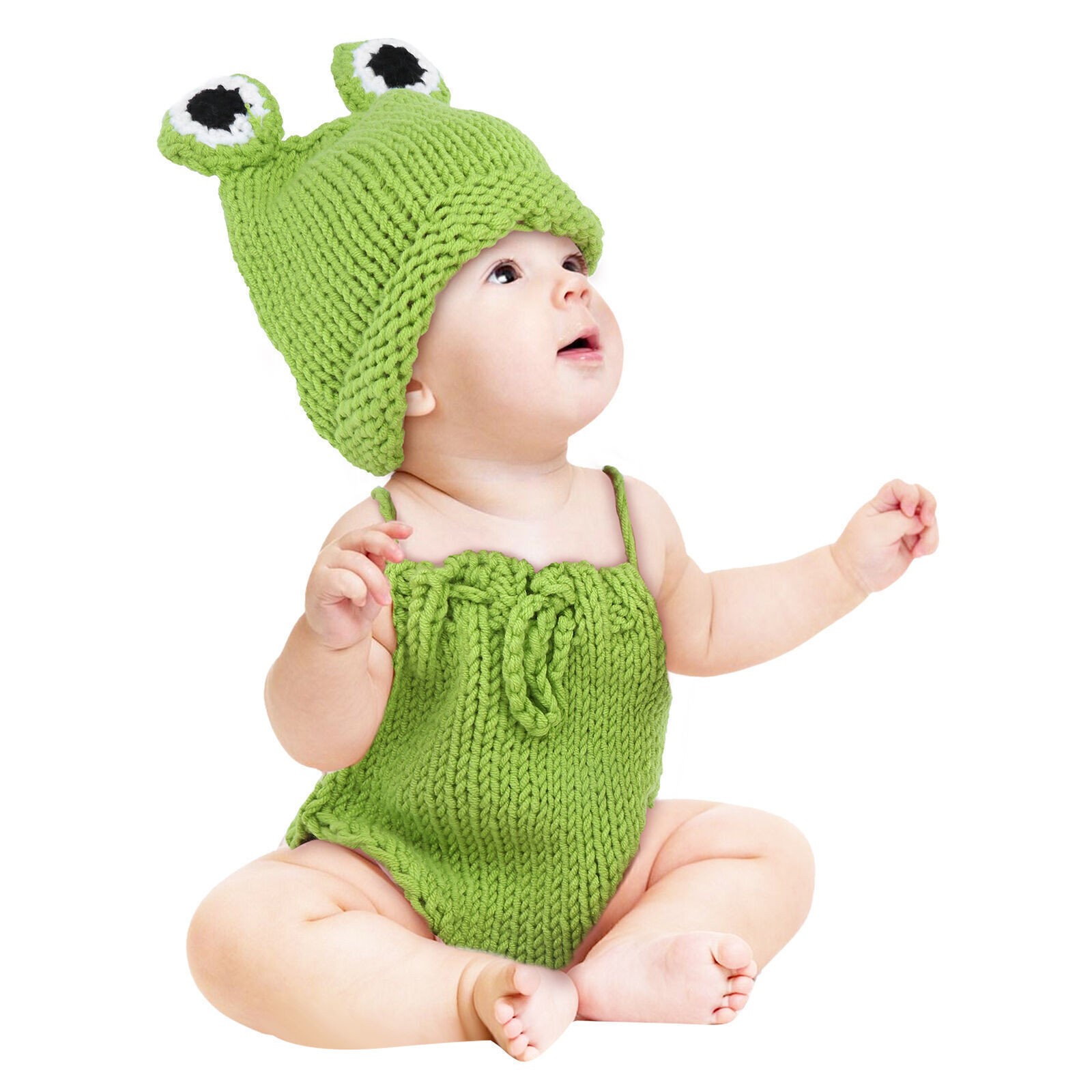 Newborn Baby Hat Pants Photo Photography Prop Hats Outfits for 0‑6 Months Old