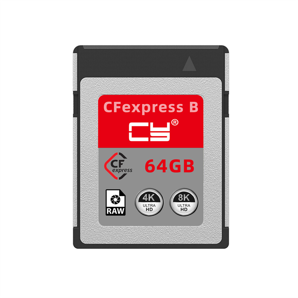 Cablecy CFexpress Type-B 64GB 128GB 256GB Memory Card CFE CFB Adapter Camera 8K