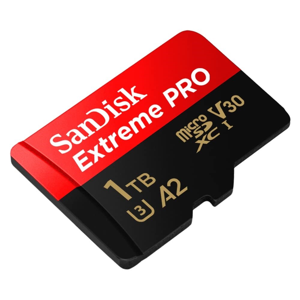 SanDisk Extreme PRO 1 TB Class 3/UHS-I U3 V30 microSDXC 1 SDSQXCD1T00GN6MA