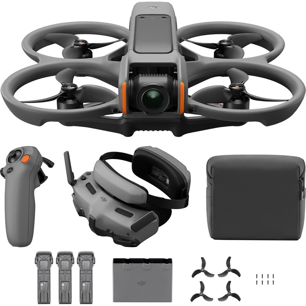 DJI Avata 2 Fly More Combo (3 Batteries) FPV Drove with Camera 4K – Open Box