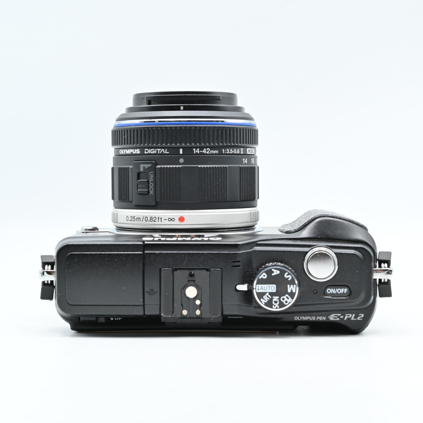 OLYMPUS PEN E-PL2 Black Double Lens Kit [Near Mint]