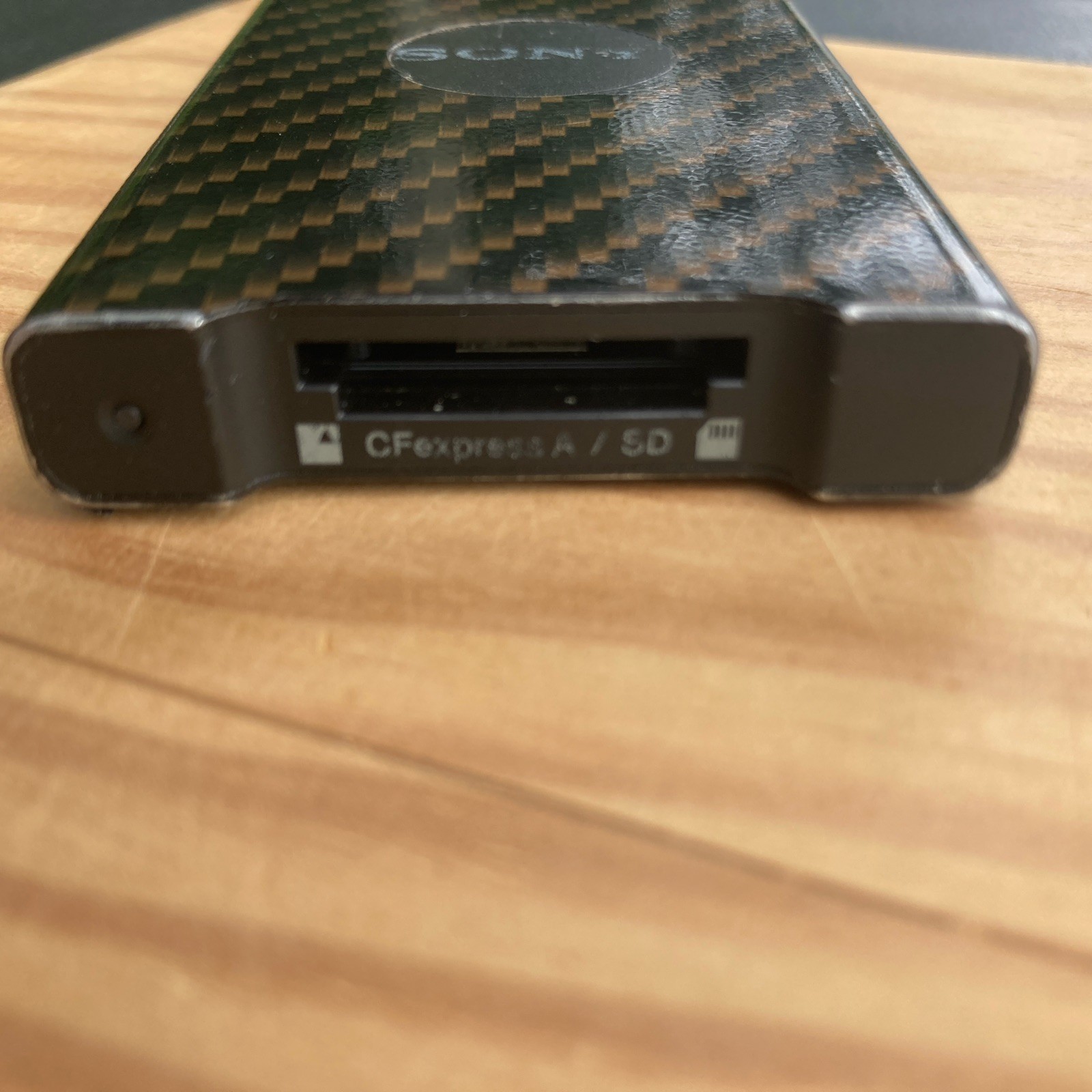 Sony MRW-G2 CFexpress Type A SD UHS-II Card Reader w/ Genuine Sony USB-C Cable