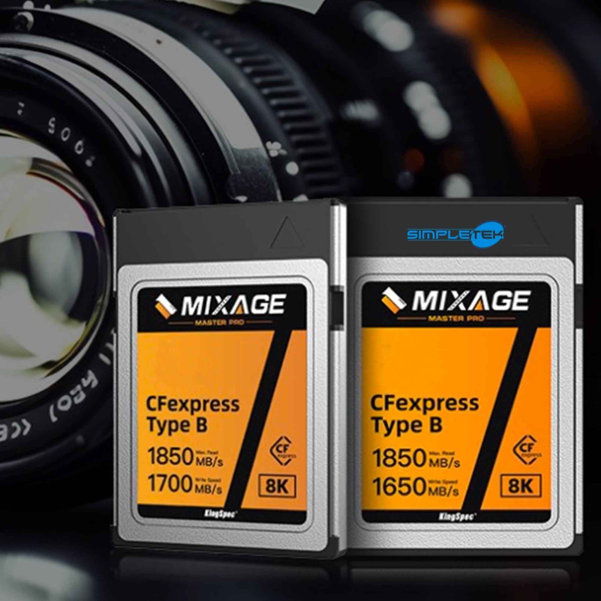 Compact Flash Express CFEXPRESS Type B 256GB 8K 1750Mbps Memory Card Video