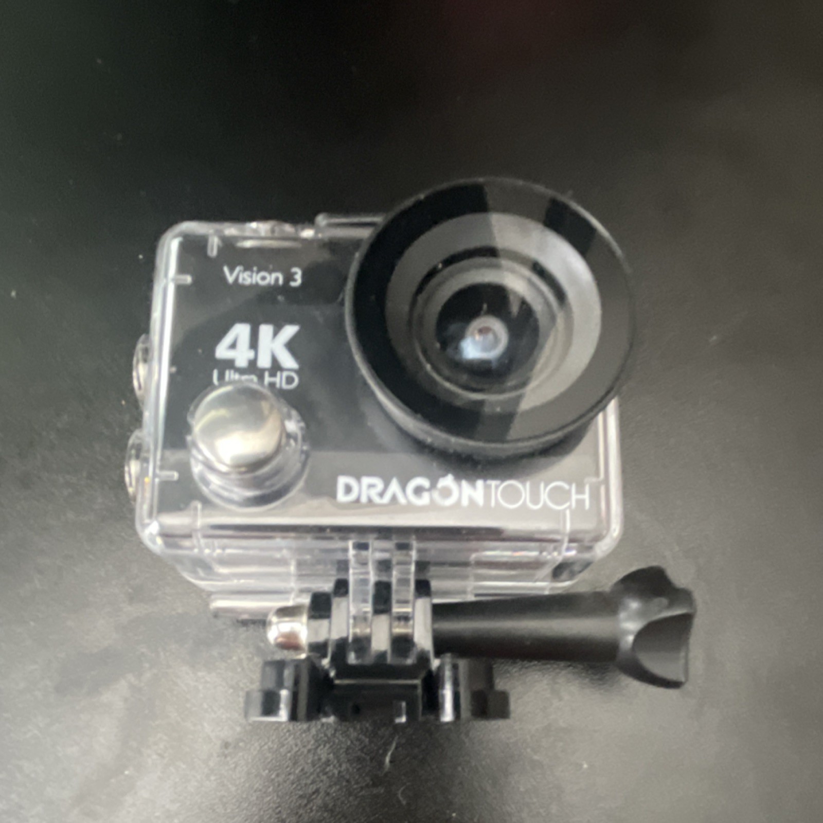 Dragon Touch Vision 3 4K Ultra HD Action Camera Black 4K Video Recording