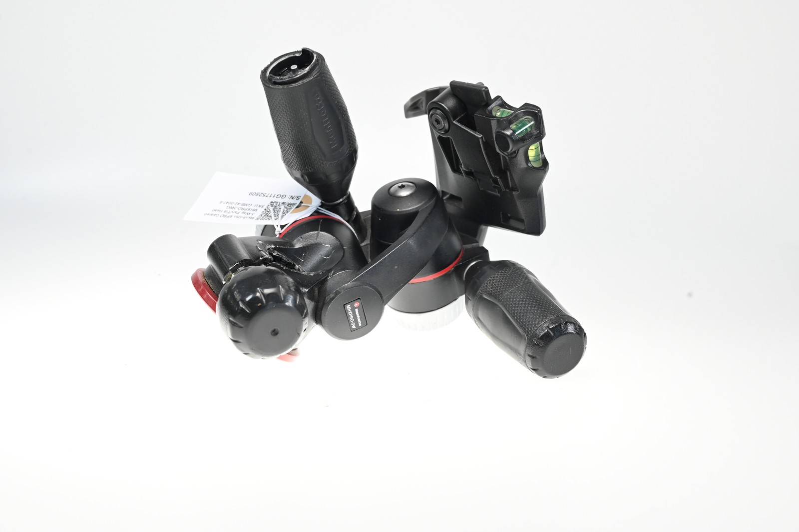 Manfrotto XPRO Geared 3-Way Pan/Tilt Head MHXPRO-3WG *Read #G809
