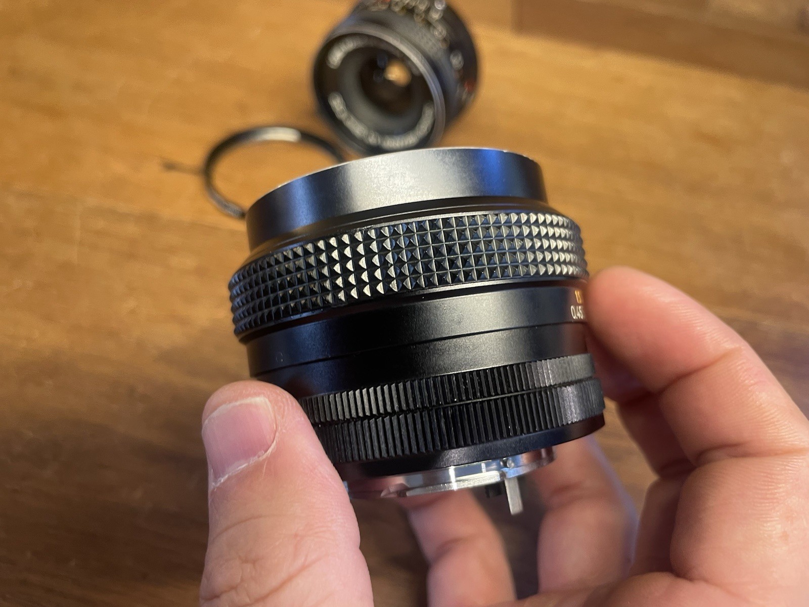 *2Lens Set : Almost Mint & Exc+5* Konica Hexanon AR 50mm F/1.7 & 28mm F/3.5 /JPN