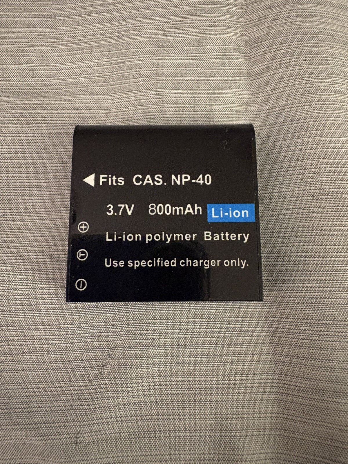 TaKicola NP-40 Battery Charger, 3.7V, 800mAh Li-Ion Rechargeable Battery,Charger