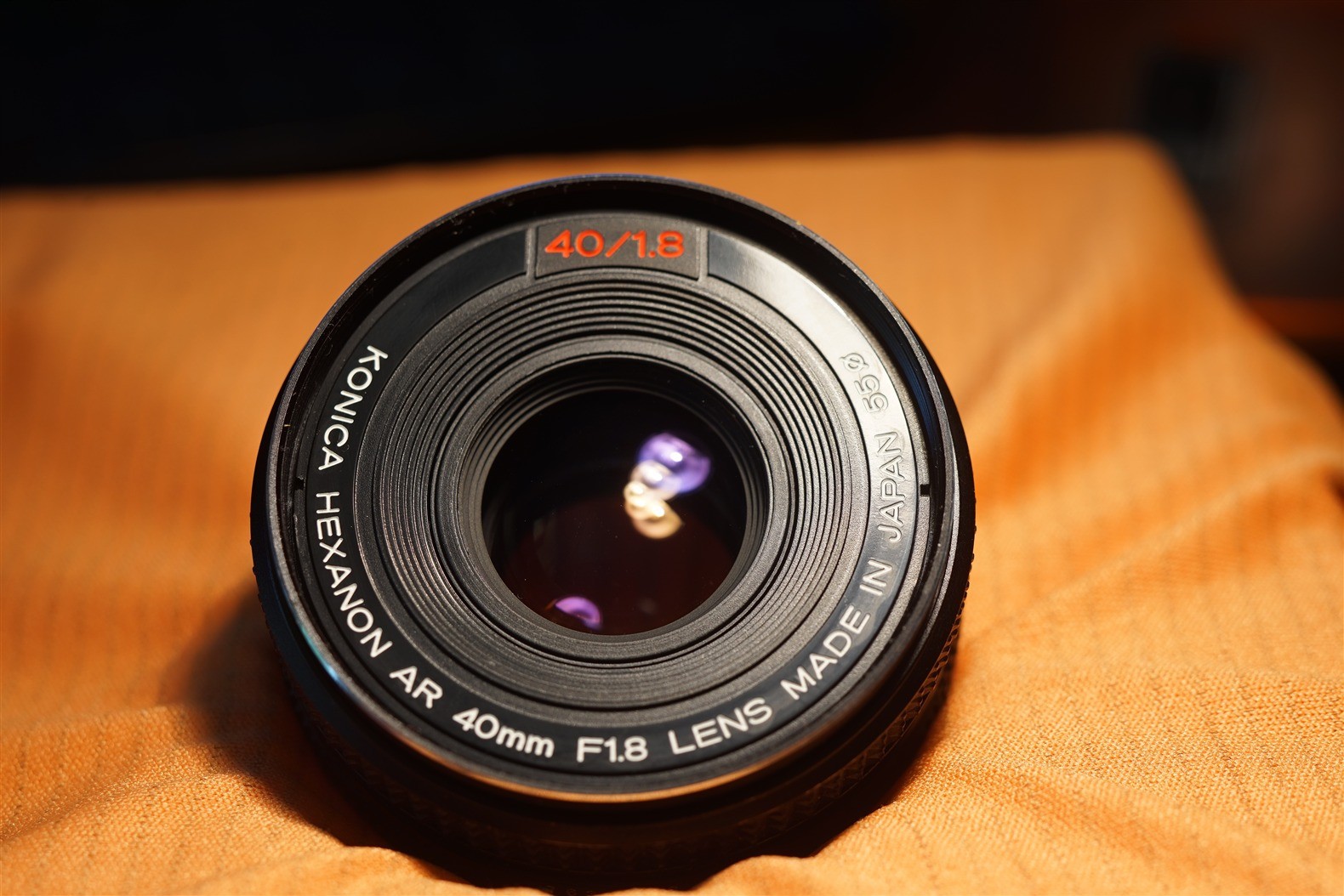 Konica Hexanon AR 40mm F1.8 Pancake Lens