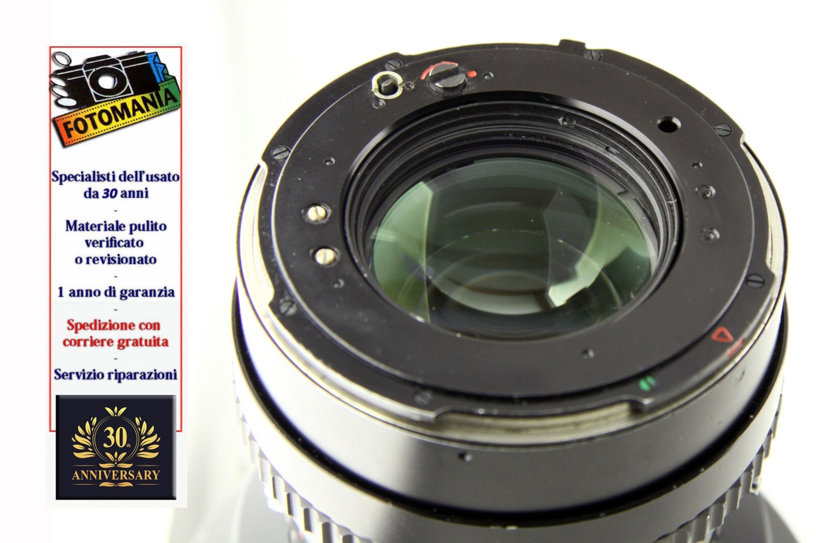 Hasselblad 30 F3.5 Zeiss T* Distagon One Year Warranty