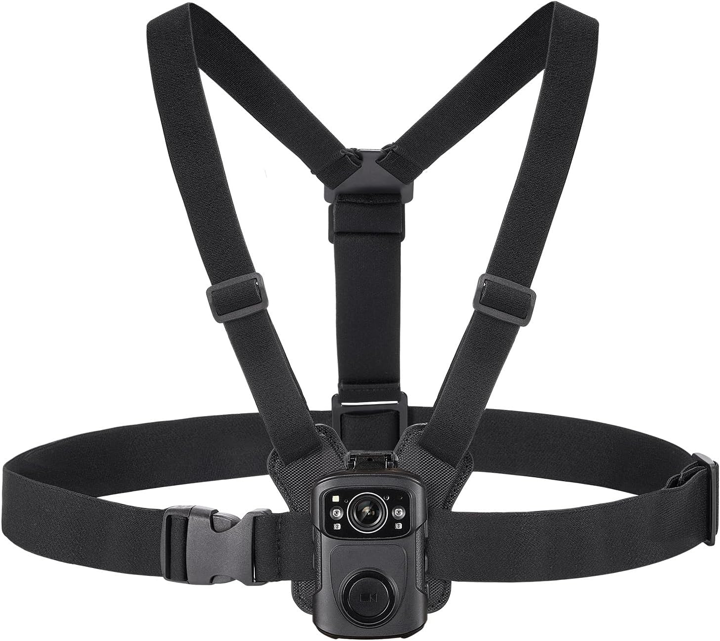 Universal Body Camera Chest Mount Harness Dual Shoulder Strap for Wearable