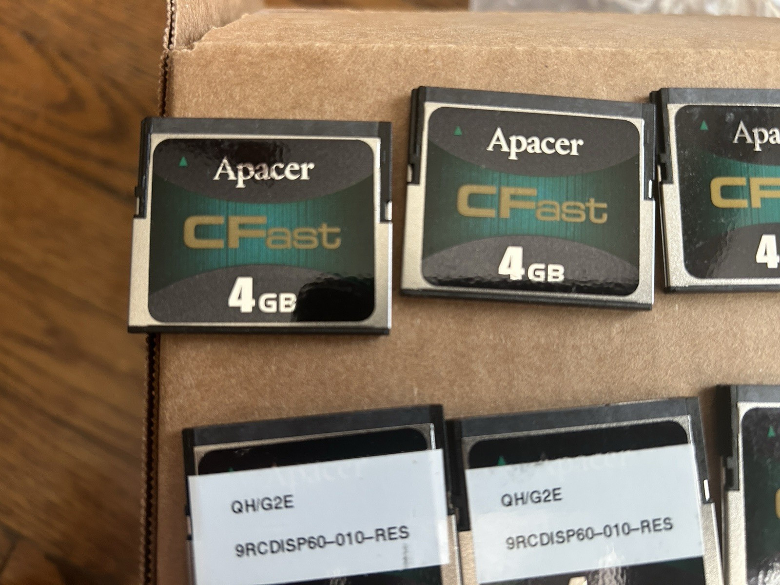 10PC APACER 4GB CFast Cards
