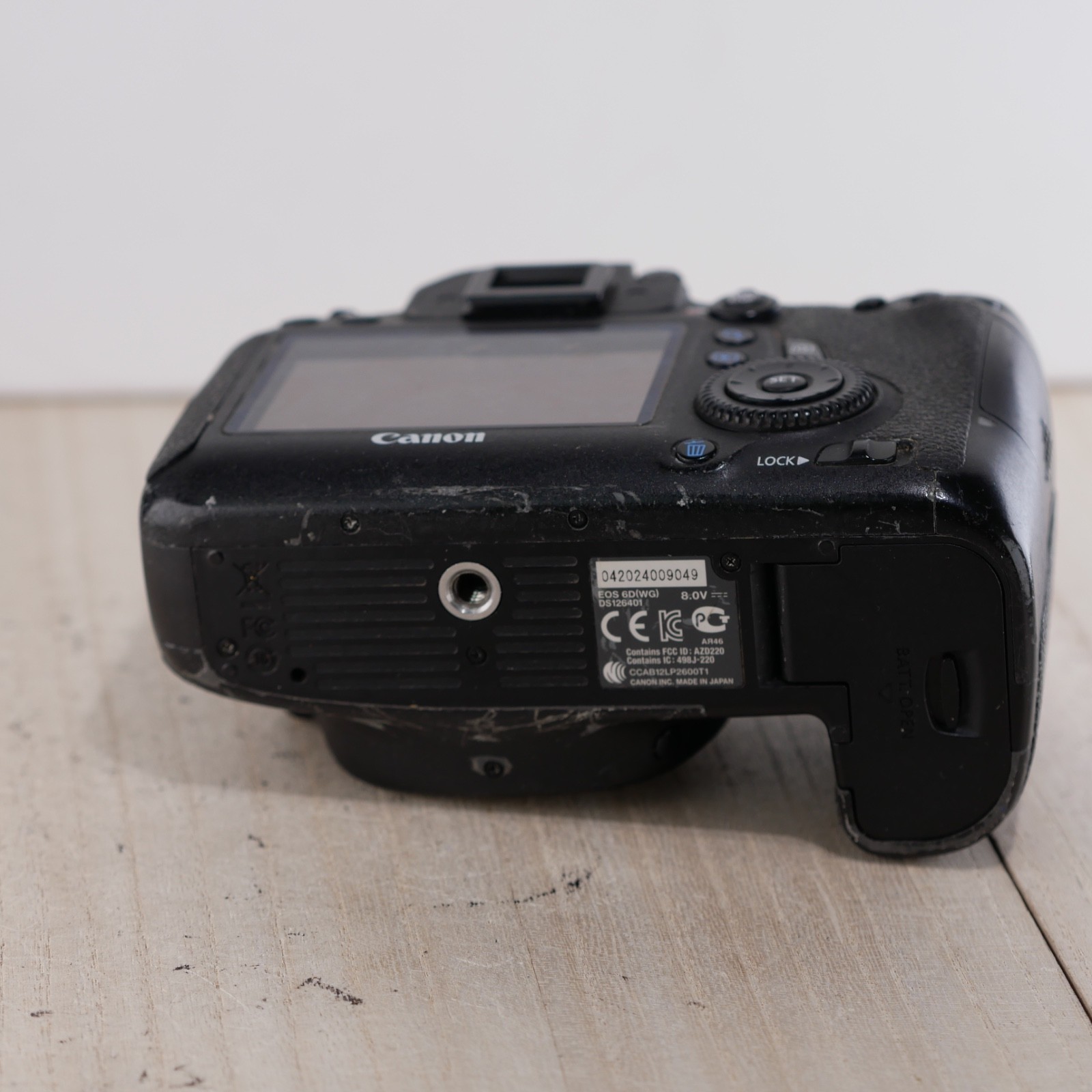 Canon EOS 6D 20 MP Digital DSLR Camera Body *P/R* 14,936 SHUTTER *SEE DESCR*