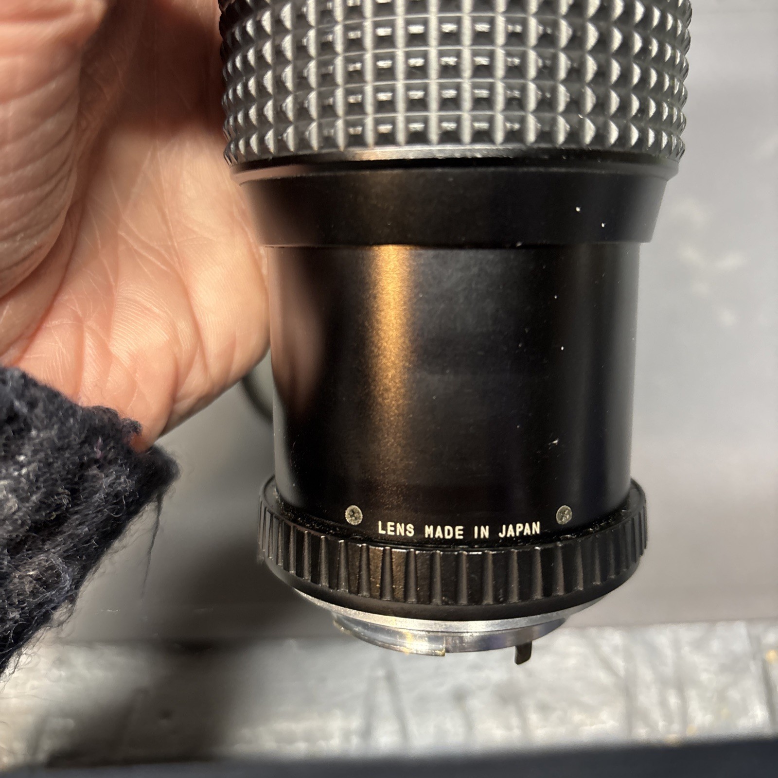 Osawa MC 70-220mm 1:4.5 Macro – No. 1810608 With Hoya UV Lens Cap 58mm