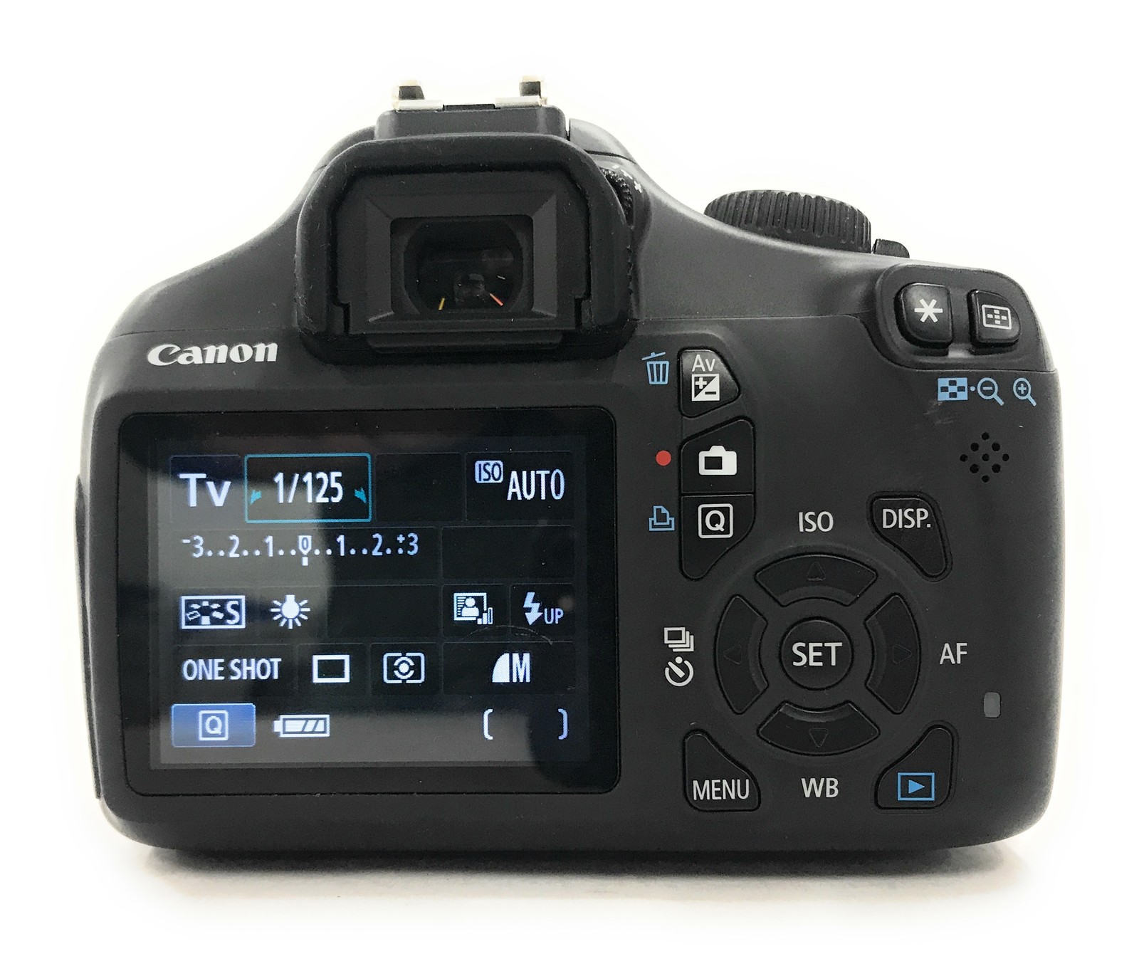 Canon EOS Rebel T3 DSLR Camera w/ EFS IS II 18-55mm f/3.5-5.6 Macro Lens