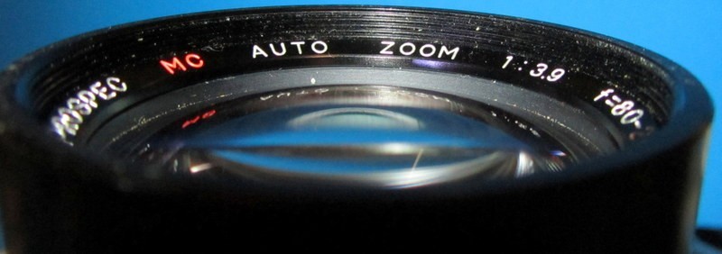 Lot of 2 PROSPEC 55mm MC AUTO ZOOM Camera Lenses See Photos Seller Guarantee