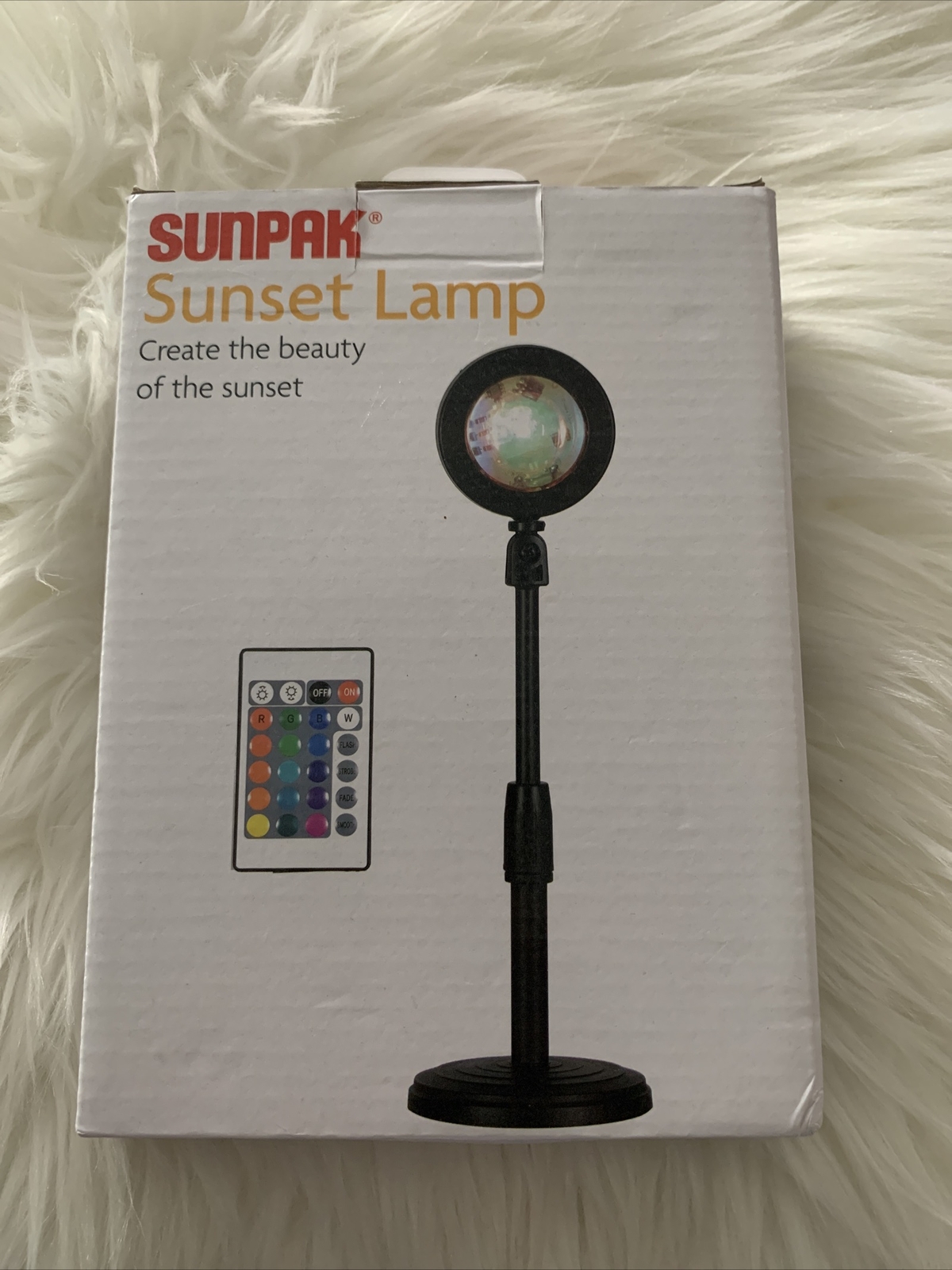 **Tik Tok Trend – Sunset Lamp** Sunpak Sunset Light