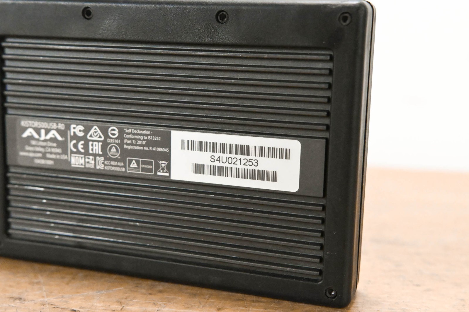 AJA KISTOR500USB-R0 500GB KiStor Hard Disk Drive for Ki Pro CG01VXU
