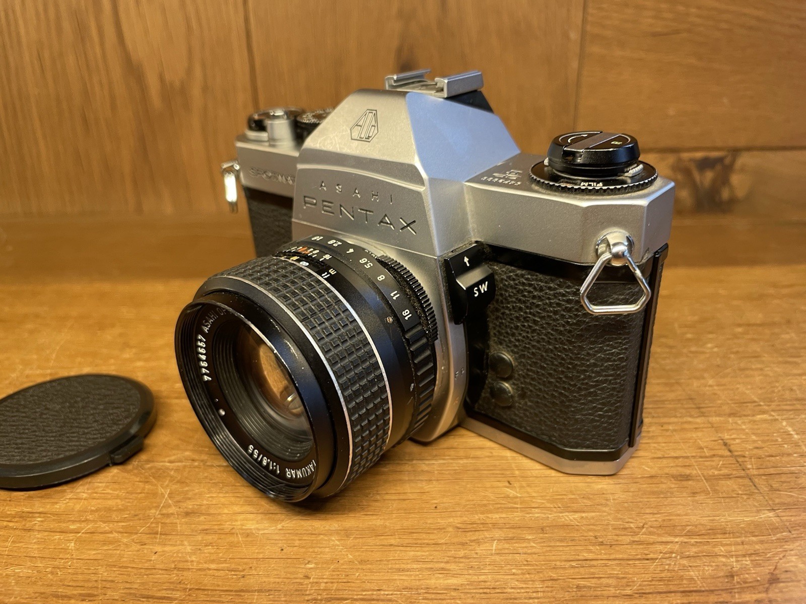 *Near Mint ++* Pentax Spotmatic SPII SP II Camera SMC Takumar 55mm F/1.8 From JP