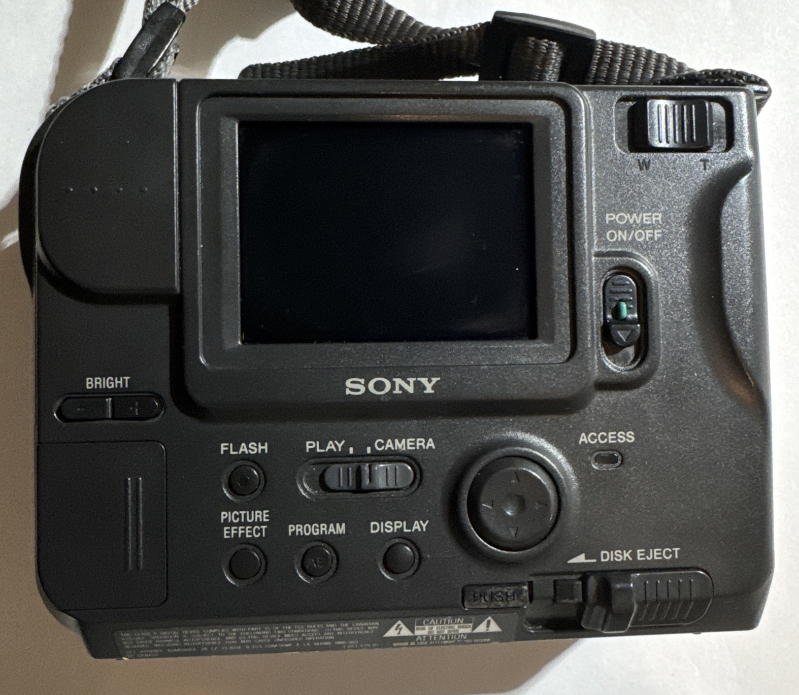 Sony Mavica MVC-FD73 0.4MP Digital Camera Only