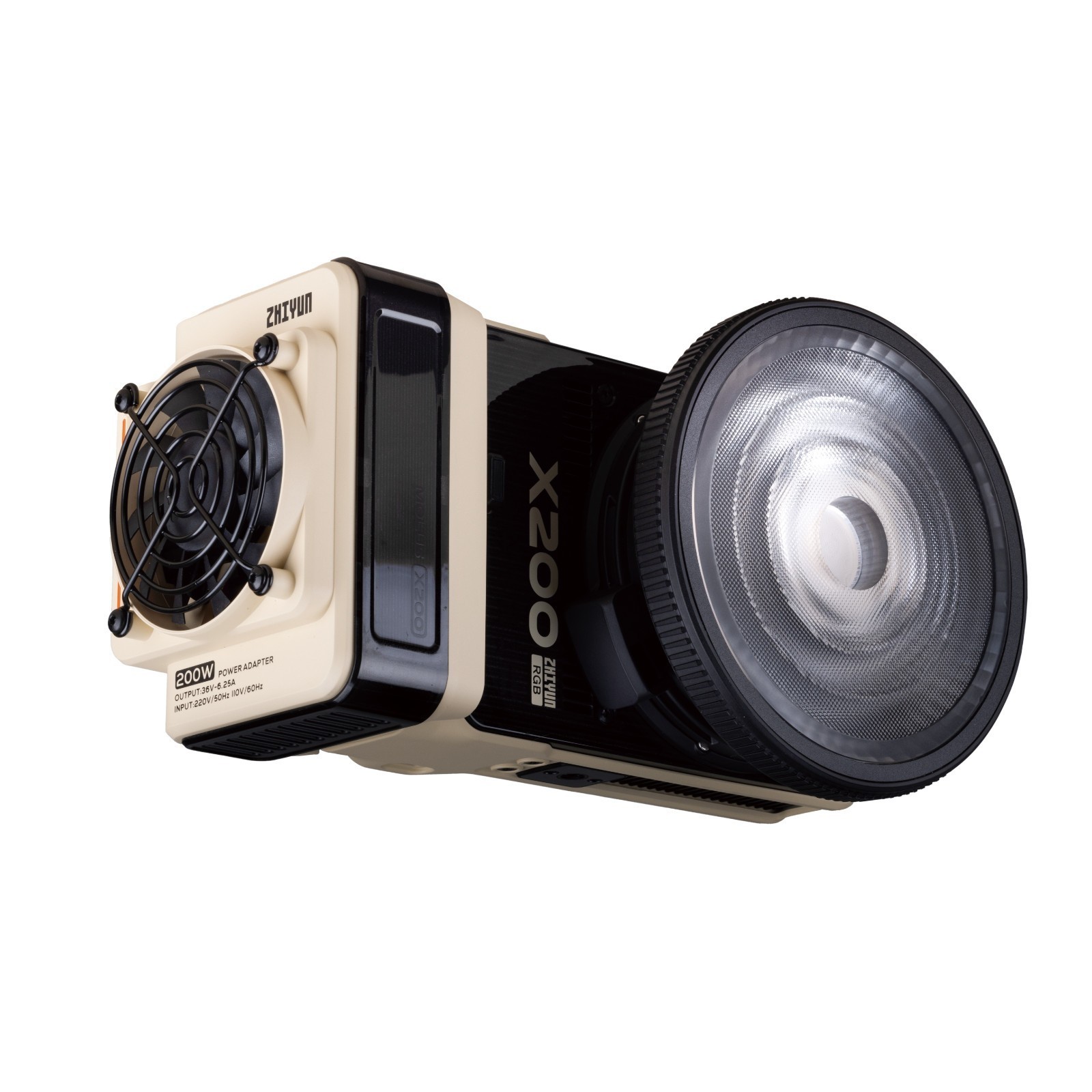 Zhiyun Molus X200 RGB Combo 200W Handheld LED Video Light Portable 2500K-10000K