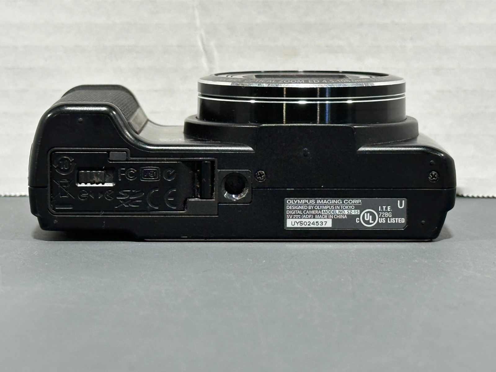 Olympus Stylus SZ-15 16.0 MP 24x Optical Zoom Black Compact Digital Camera