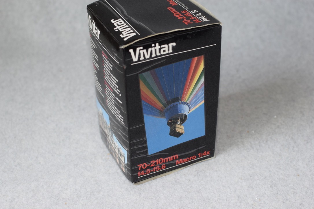 Vivitar 70-210mm F4.5-f5.6 Macro 1:4X Pentax KA Ricoh w/ Box Manual & Inserts