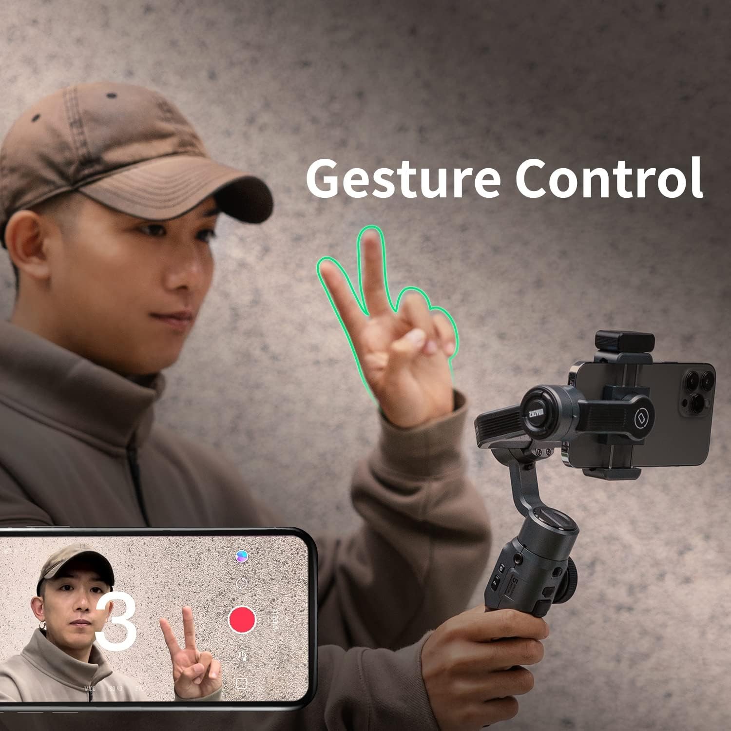 Zhiyun Gimbal Stabilizer for Smartphone 3-Axis Phone Gimbal for Android iPhone