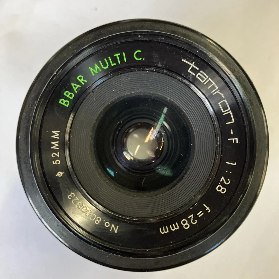 TAMRON – F BBAR MULTI C 1: 2.8 f= 28mm No. 8000823 From Collection, Mint