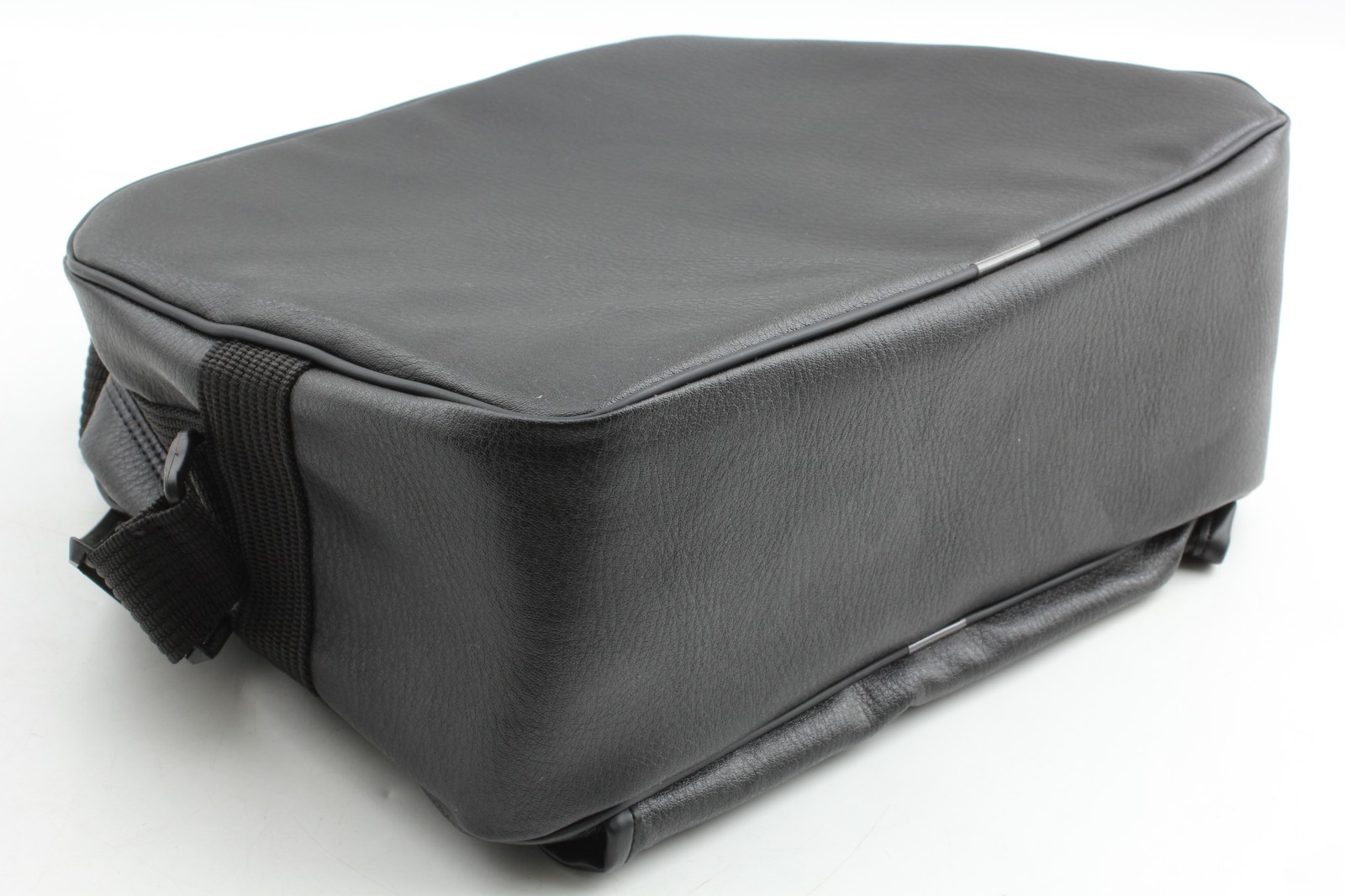 Rare!! [Almost Unused] Pentax Black Leather Shoulder Film Camera Bag From JAPAN
