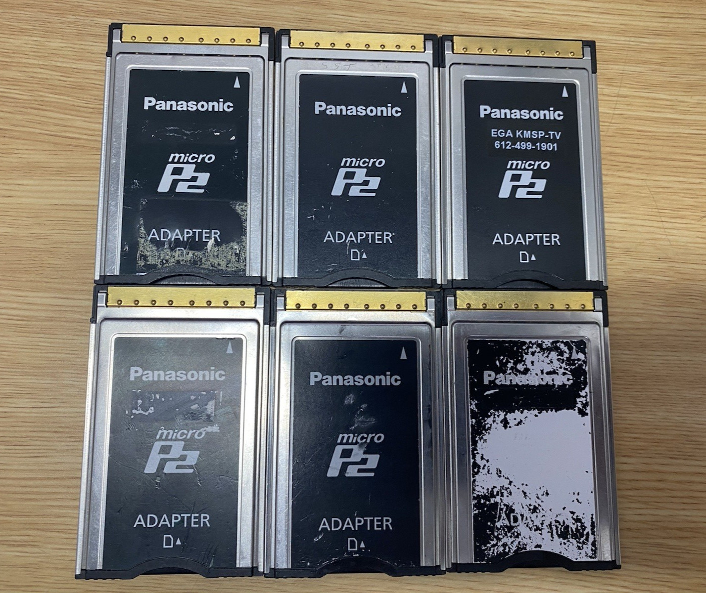 Panasonic AJ-P2AD1G MicroP2 Memory Card Adapter