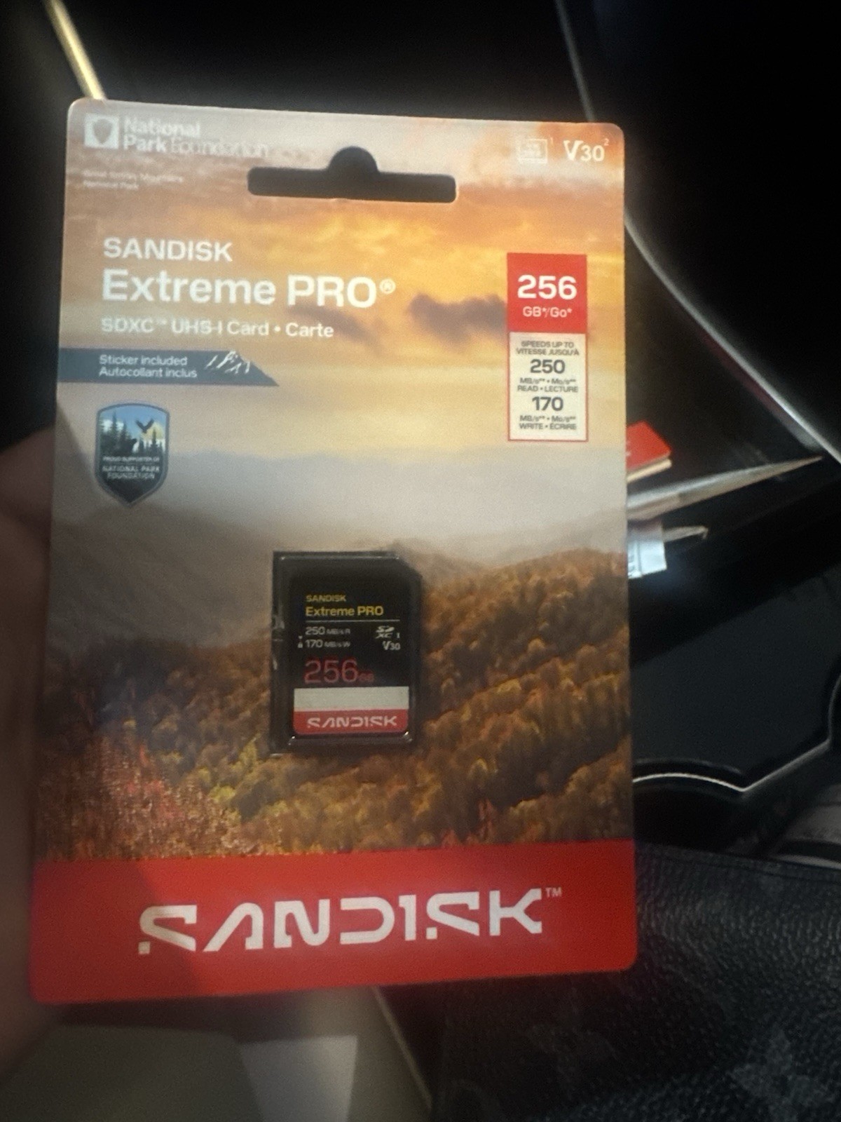 SANDISK – 256GB Extreme PRO SDXC UHS-I Memory Card: National Park Foundation …