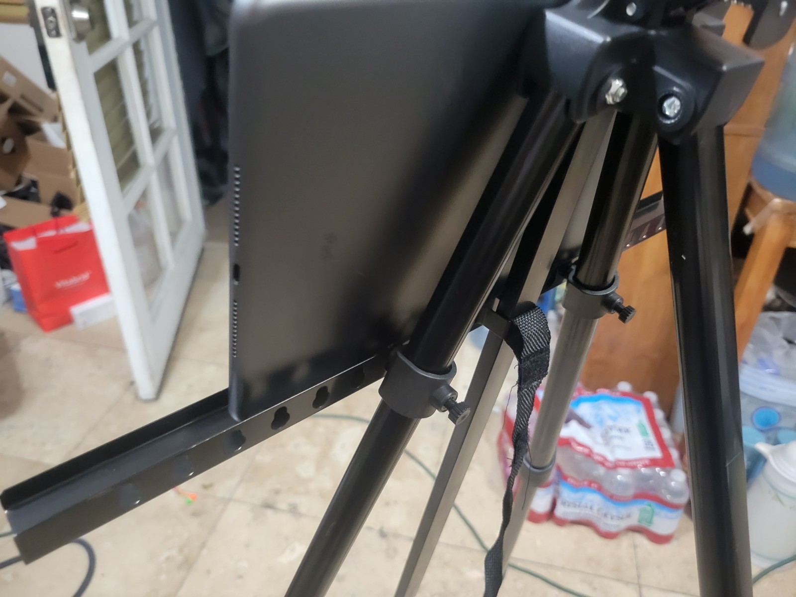 Adjustable Phone & Camera Tripod , Portable Metal Travel Stand