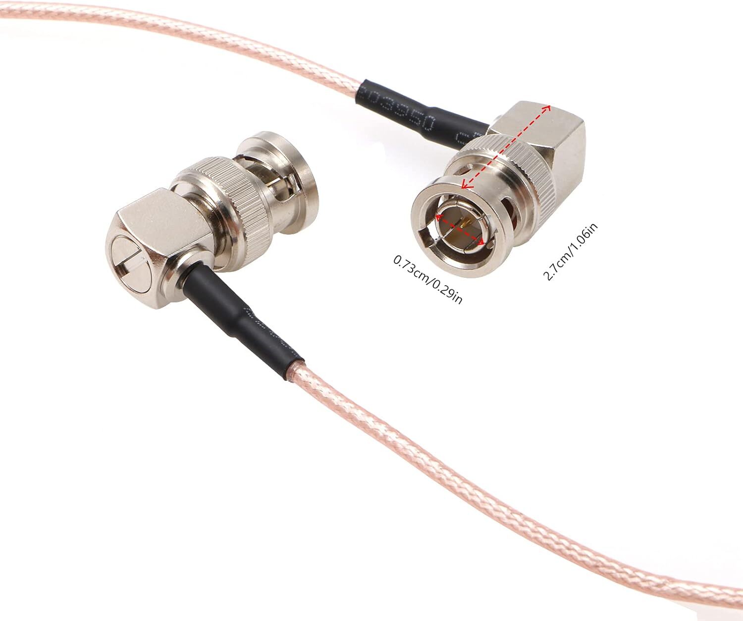 3G SDI Cable HD SDI Right Angle BNC Cable Thin Flexible for Sony FS5 FS7 FX6SYNC