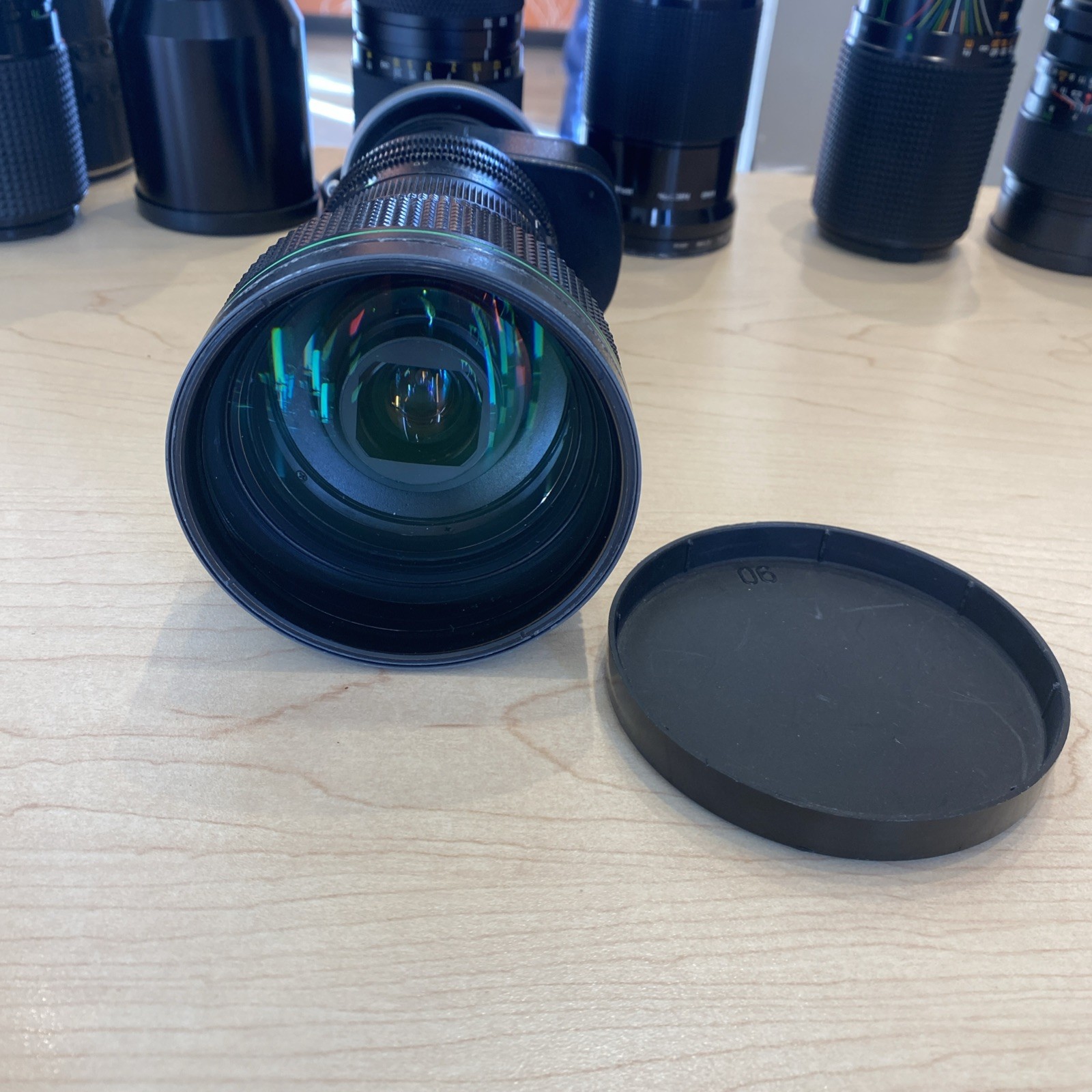 Canon J18x8.5B3 IRS Macro TV Zoom Lens 8.5-153mm f/1.7 B3 Mount Lens#12 Bx#5