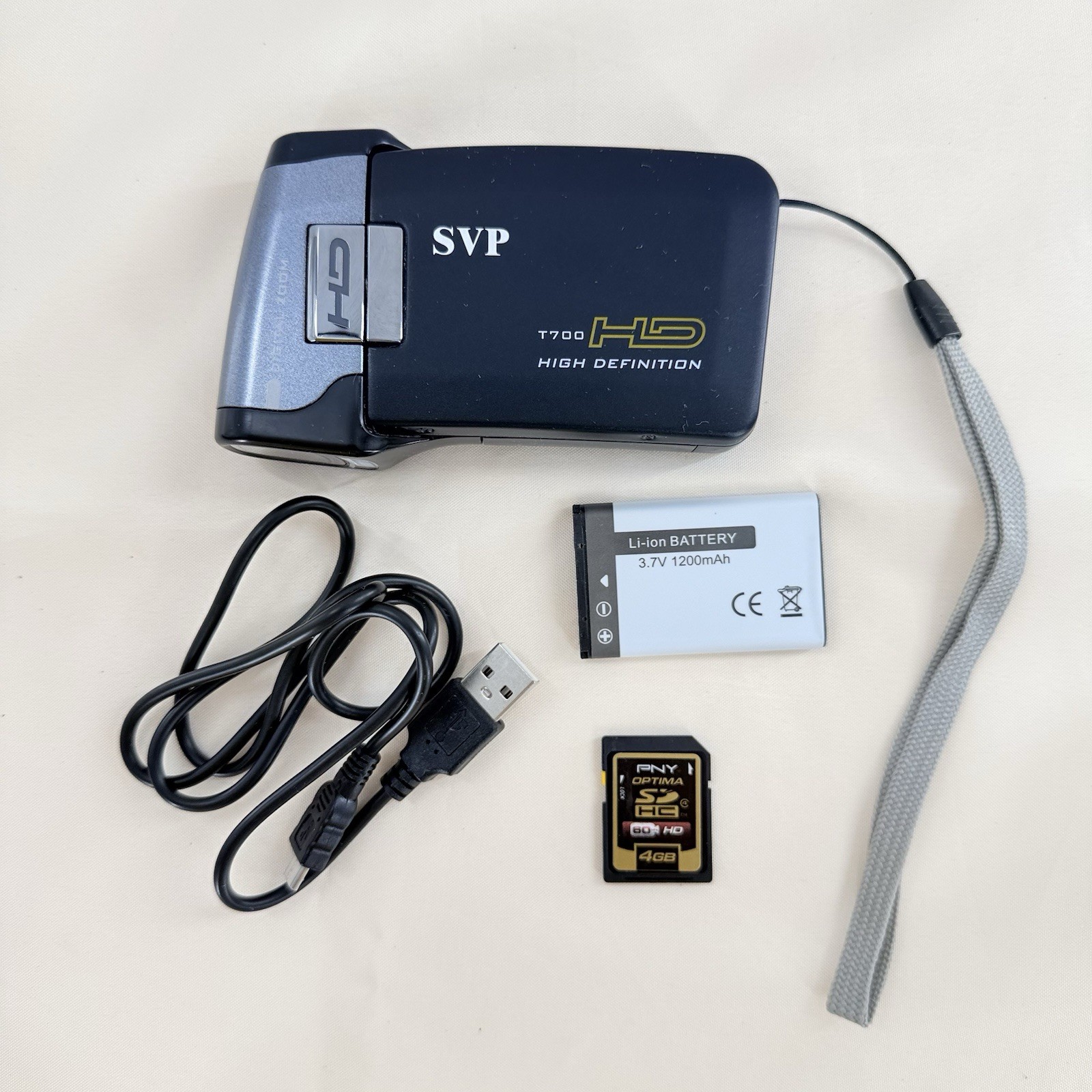 SVP High Definition T700 Camera Camcorder Recorder 5.0 Mega Pixels Tested