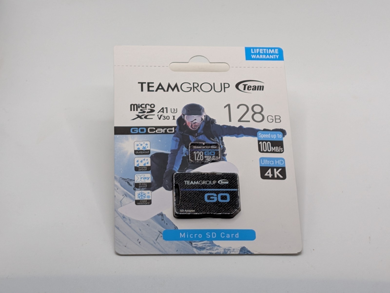 TeamGroup GO 128GB microSDXC Memory Card High-Speed Storage