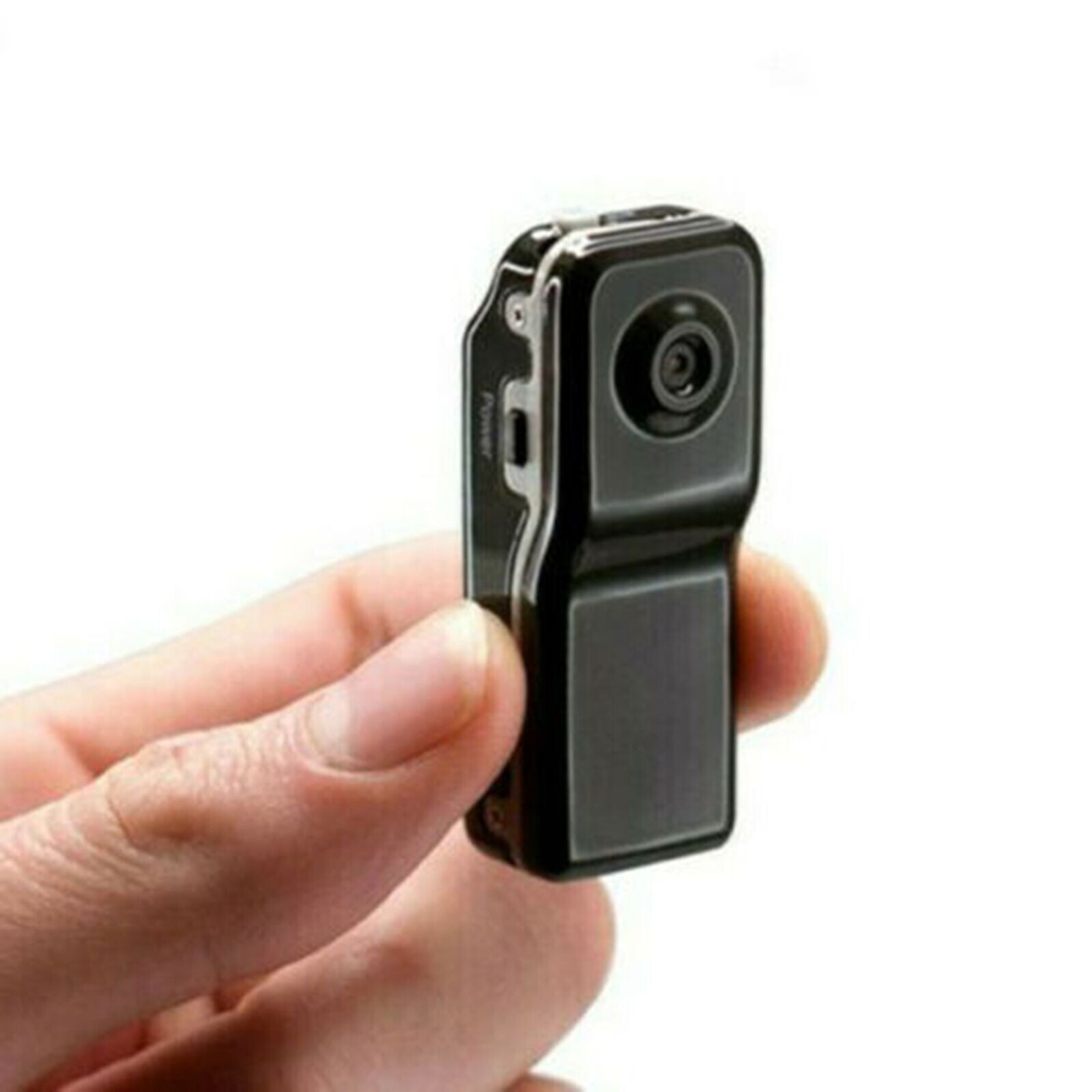 Mini Action Camera Compact Body Worn Hidden Spy Cam Motorcycle Bike Helmet Clip