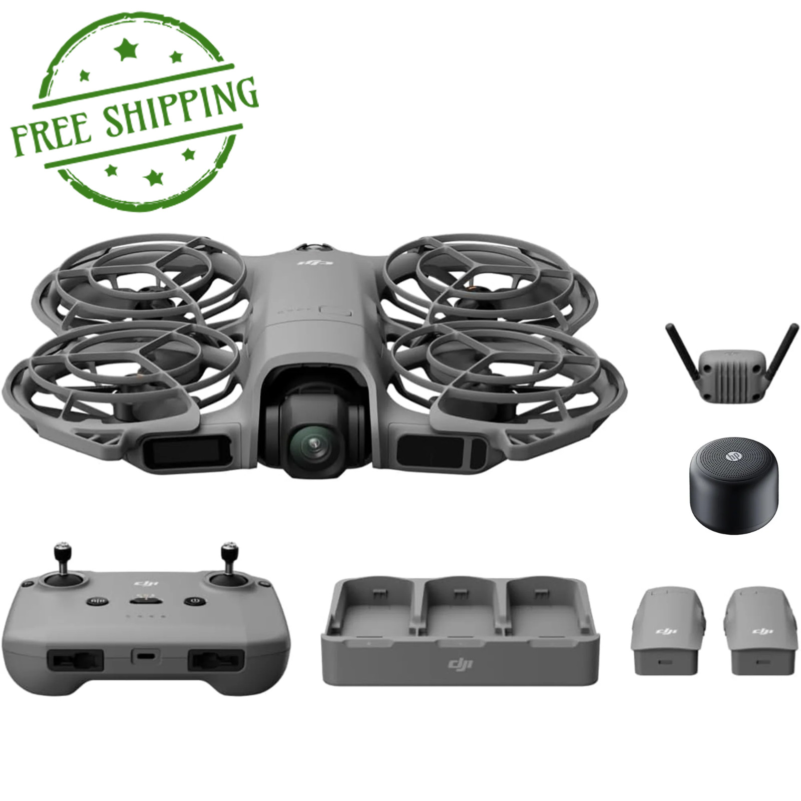 DJI Neo 2 Fly More Combo, 4K Drone with RC-N3 Remote, Digital Transmission