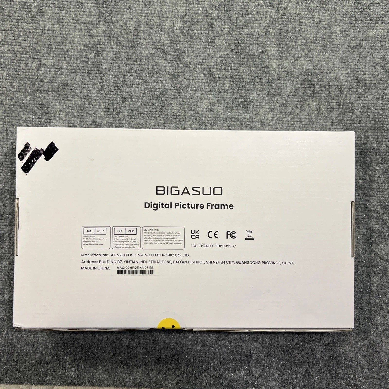 Bigasuo 10.1″ Digital Frame with 32GB Storage – Effortless Memory Sharing