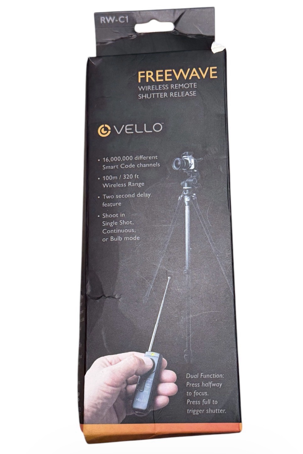 Vello FreeWave Wireless Remote Shutter Release RW-C1 Canon and Others