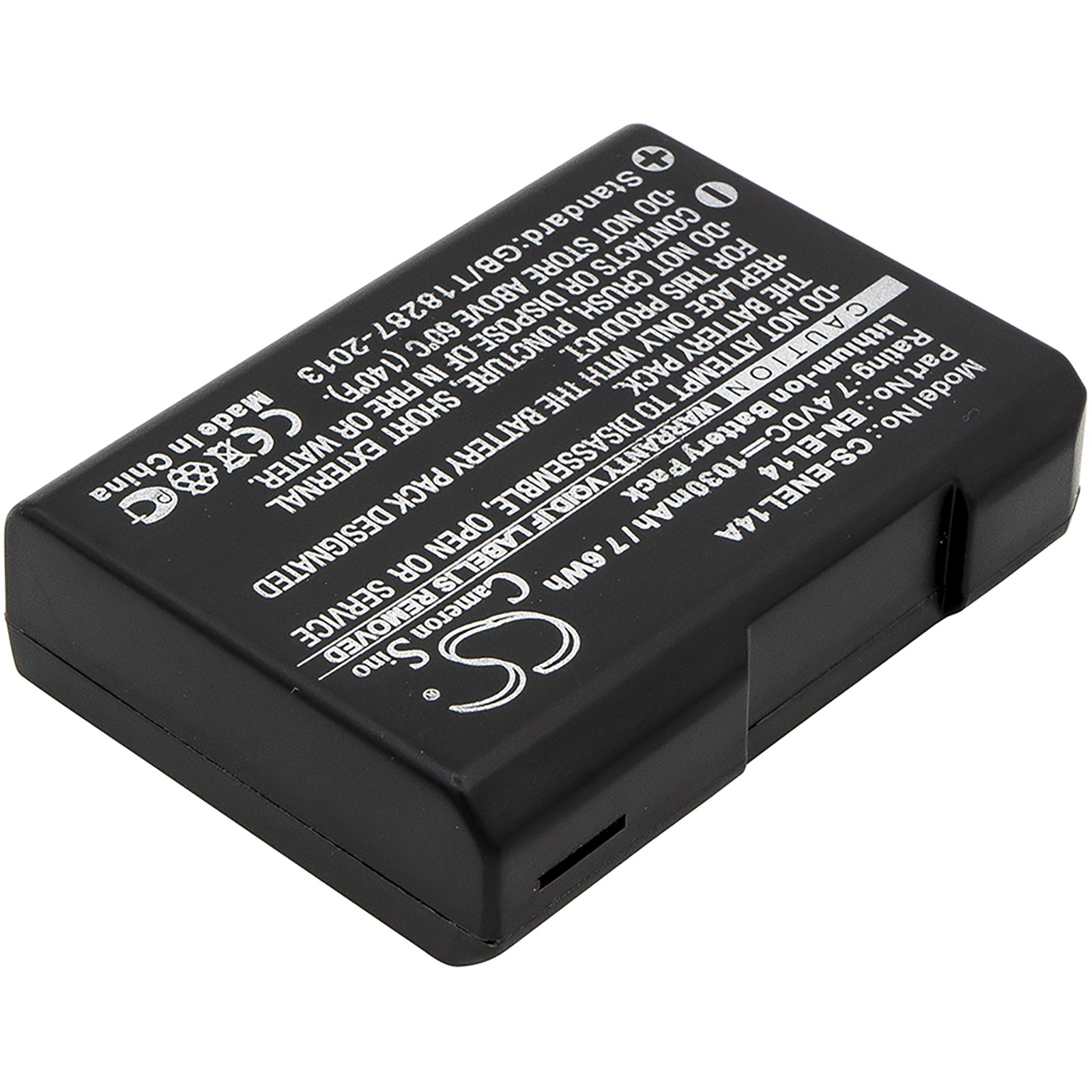 Battery for Nikon Coolpix D3100 D3200 D3300 D5500 D5600 EN-EL14 EN-EL14a 1030mAh