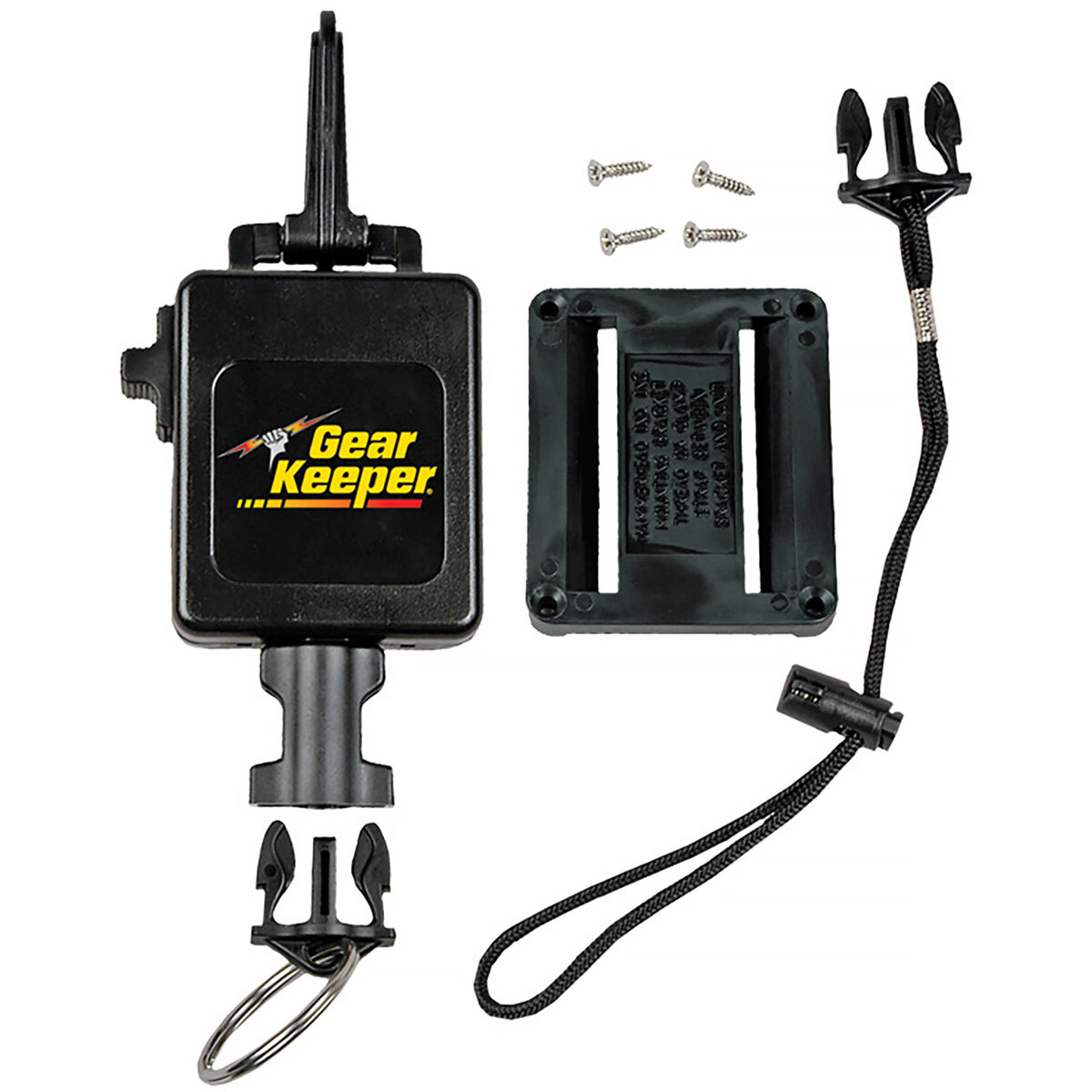 Gear Keeper Deluxe Snap Clip Locking Retractor