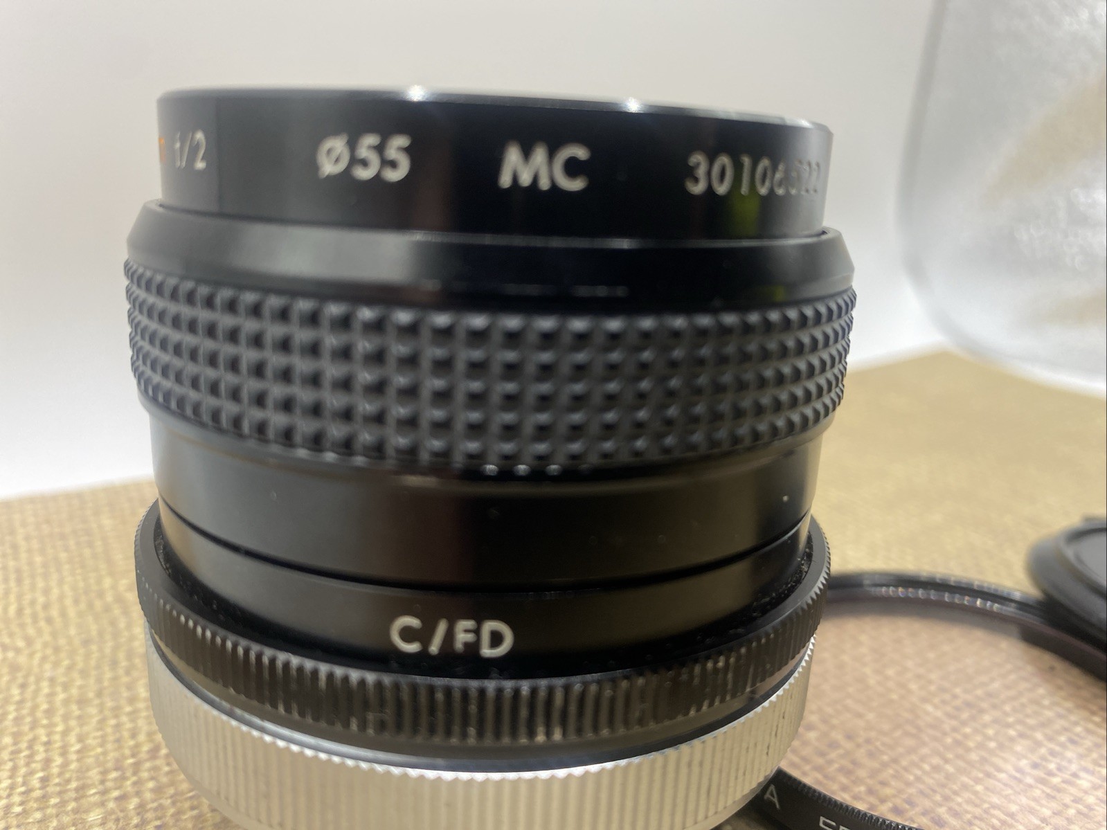 Kiron 28mm f2 Nikon Ai mount #30106522 + Hoya 55mm Skylight 1B Filter