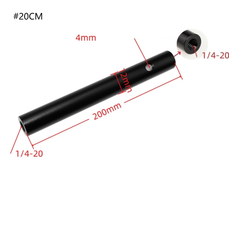 Aluminum Alloy 1/4 Female to Female Thread Adapter for Tripod Camera Light Stand