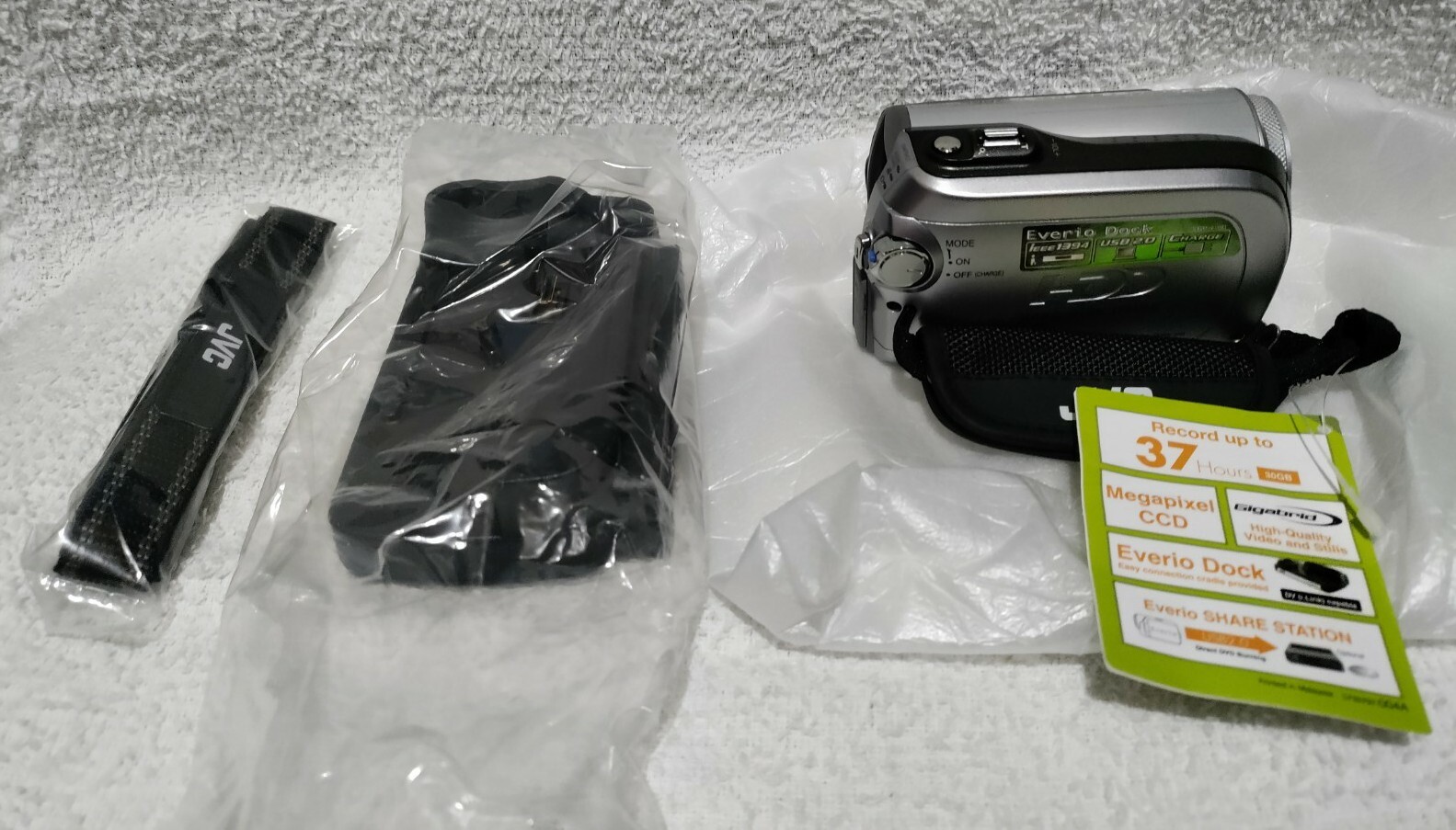 🆕JVC Everio G Series Gz-MG155 30 GB Hard Drive Megapixel CCD 32x HDD Camcorder