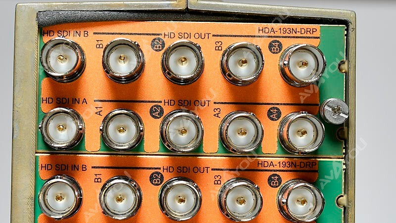 Miranda GV Densite 2 w/ 5x HDA-1931 Dual 3G/HD/SDI Distribution Amplifier +DRP