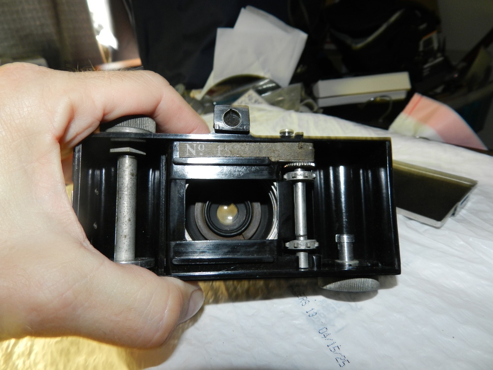 Vintage 1940 Argus A Camera IRC f4.5 Anastigmat lens works/serial #