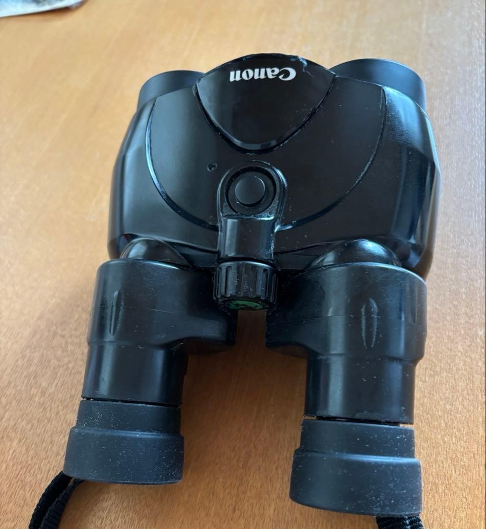 Canon 10×30 IS Image Stabilized Binoculars w/ Box Manual Tested For Parts